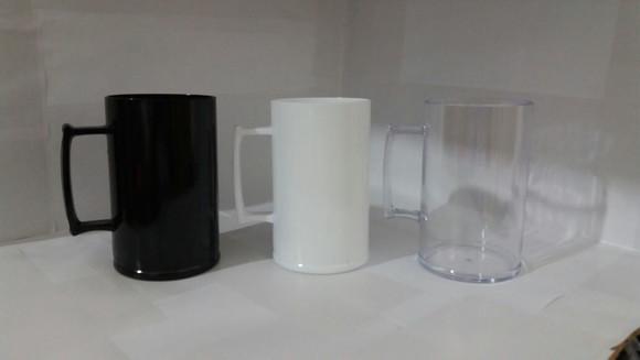 Caneca de Chopp Acrílica Personalizada 500ml