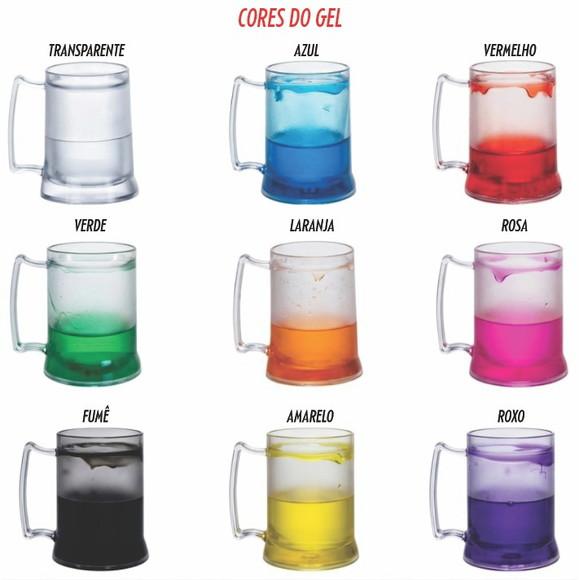 Caneca de Gel 450 ml Lisa sem Personalização