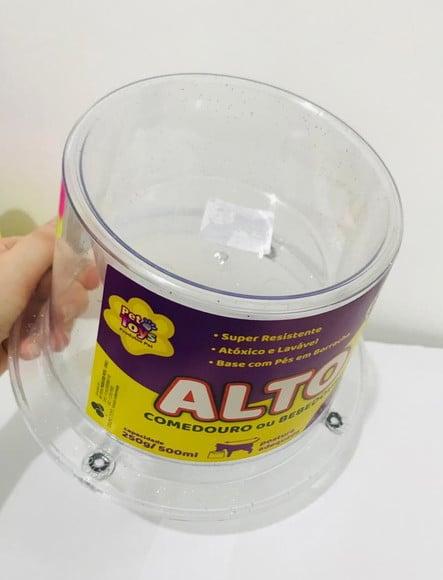 Comedouro ou Bebedouro Personalizado com o Nome do Seu Pet