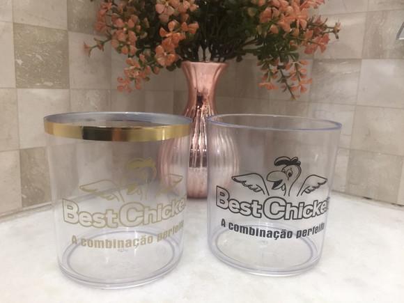 Copo de Whisky Personalizado com Borda