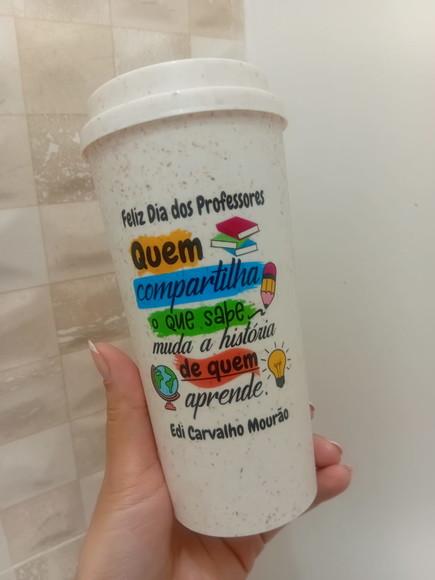 Copo Eco Bucks Fibra de Bambu 450ml Personalizado