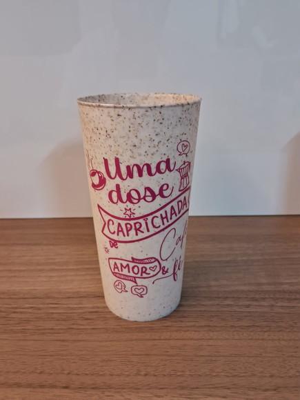 Copo Fibra de Bambu 450 ml Personalizado - sem Tampa