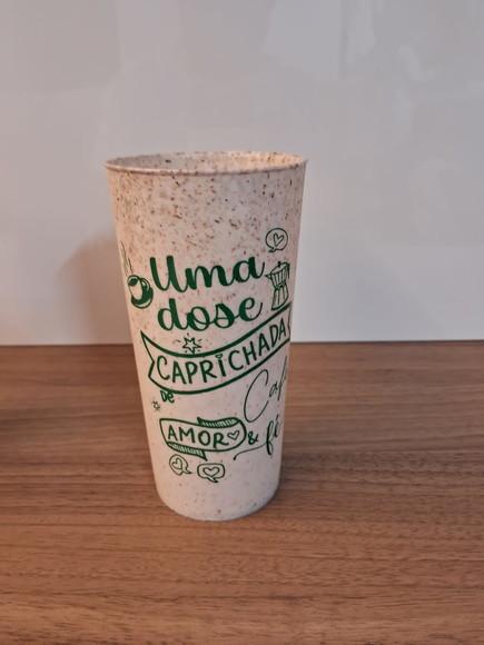 Copo Fibra de Bambu 450 ml Personalizado - sem Tampa