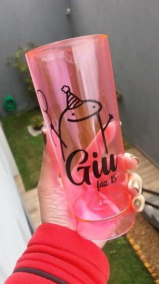 Copo Pisca Pisca Personalizado com Led