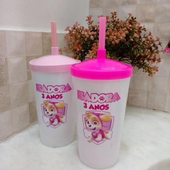 Copo Shake Twister 500 ml e Personalização Colorida
