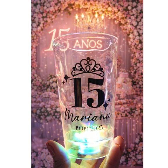 Copo Twister 500ml com Led e Personalizado