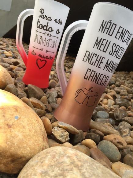 Copos Personalizados Slim Degrade 400 ml