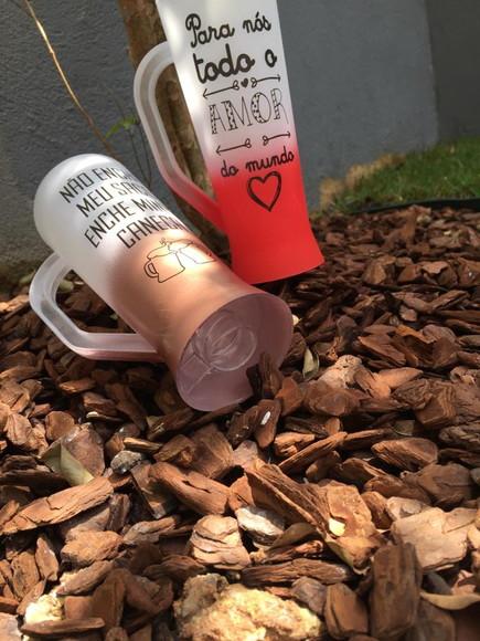 Copos Personalizados Slim Degrade 400 ml