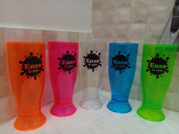Copos Tulipa Chopp com Led Personalizada