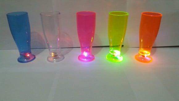Copos Tulipa Chopp com Led Personalizada