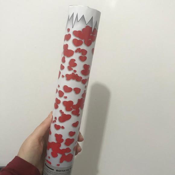 Lança Confetes Metalizado 30 cm Lacre de Segurança