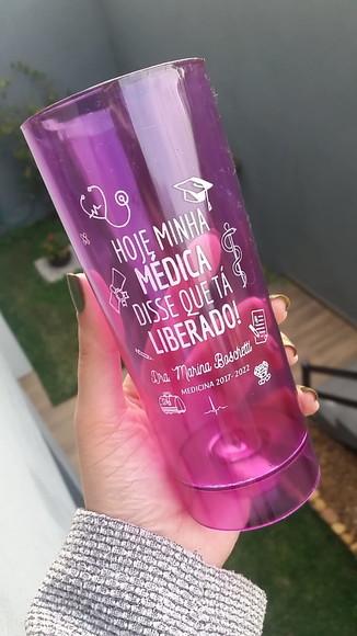 Long Drink com Led 350 ml Personalizado
