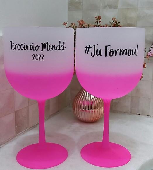 Taça 450 ml Personalizada Degradê