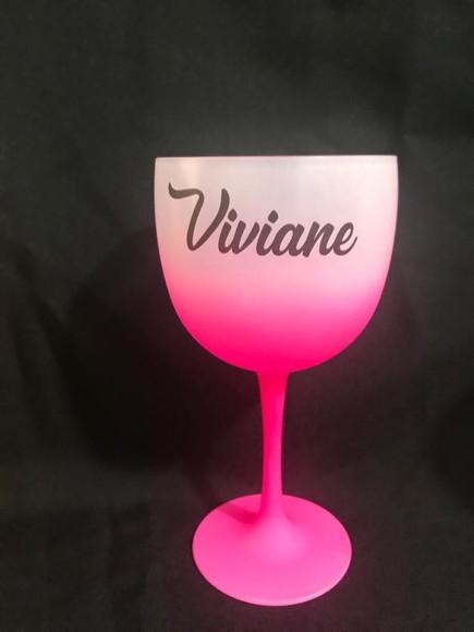 Taça de Gin Degrade de 450 ml Person. com Nomes Diferentes