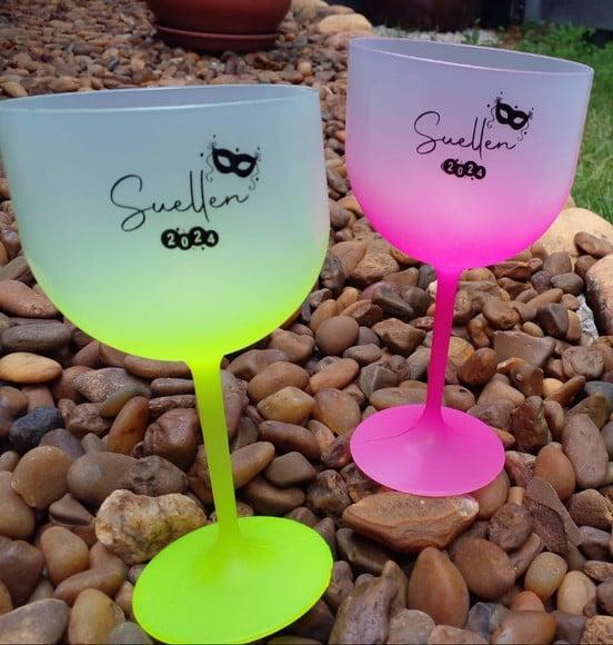 Taça de Gin Degrade Personalizada para Drink