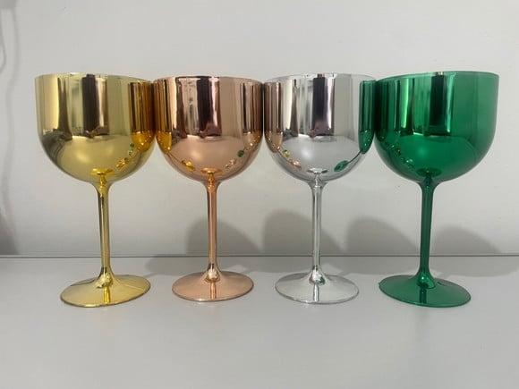Taça de Gin Metalizada Personalizada