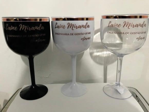 Taça Gin com Borda Personalizada 450 ml