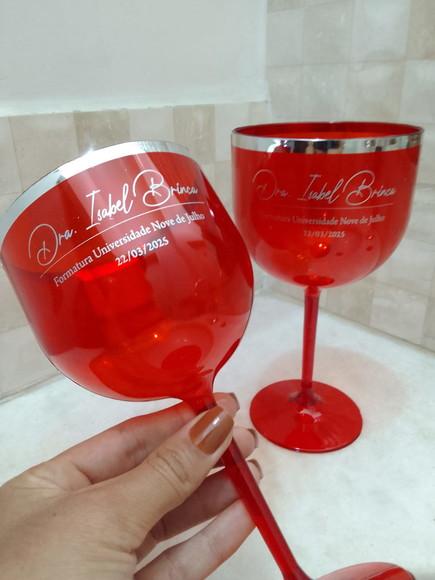 Taça Gin com Borda Personalizada 450 ml