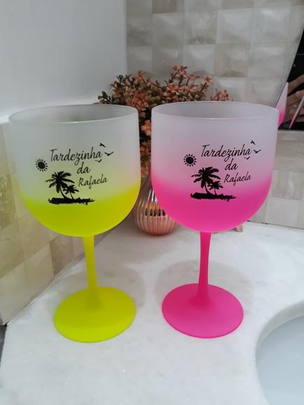 Taça Gin Degrade 450 ml Personalizada