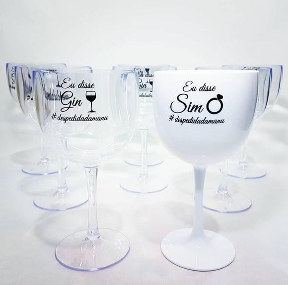 Taça Gin Personalização Frente e Verso