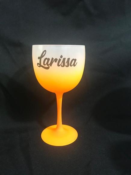 Taça Gin Degrade Nomes Diferente 450 ml