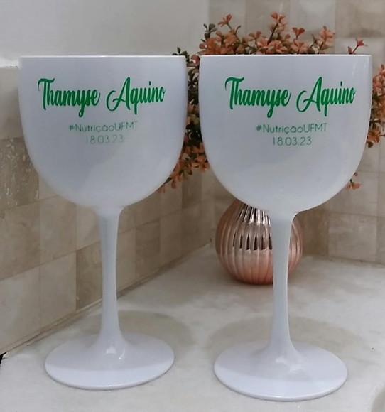 Taça Translúcidas e Leitosas 450 ml Personalizada