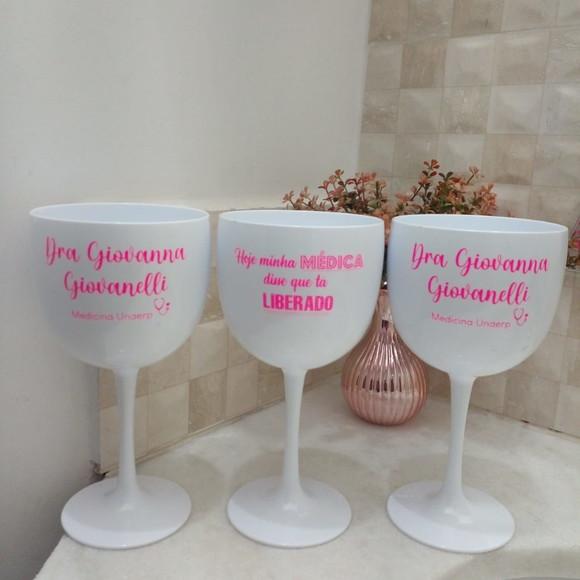 Taça Translúcidas e Leitosas 450 ml Personalizada