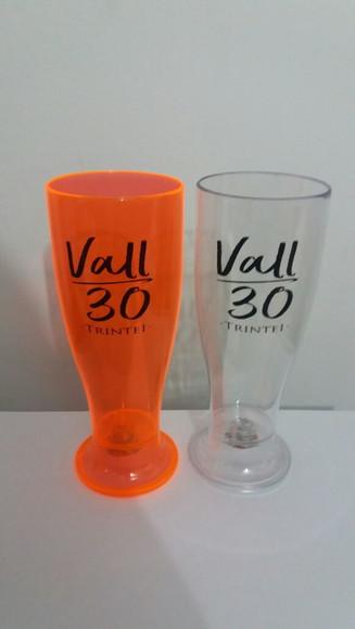 Taça Tulipa de Acrílico de 300 ml Personalizada