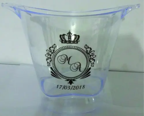 Balde de Gelo Personalizado