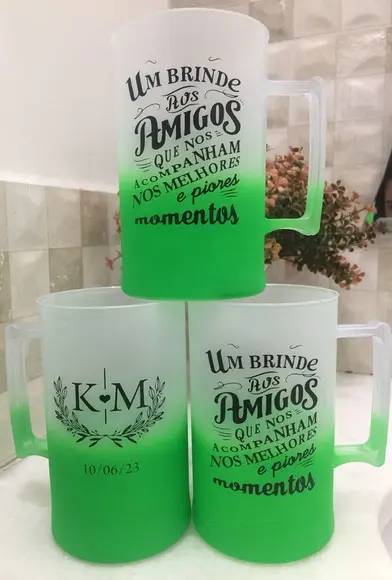 Caneca 500 ml Degrade Personalizada