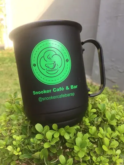 Caneca de Alumínio 500 ml Personalização 1 Cor