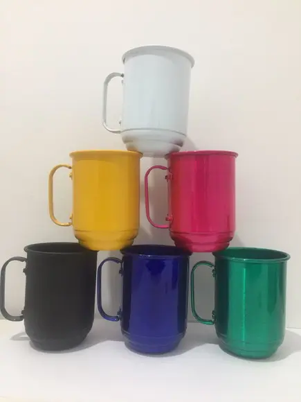 Caneca de Alumínio 500 ml sem Personalização