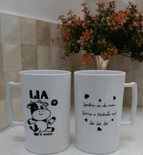 Canecas Acrílico Personalizadas 300 ml