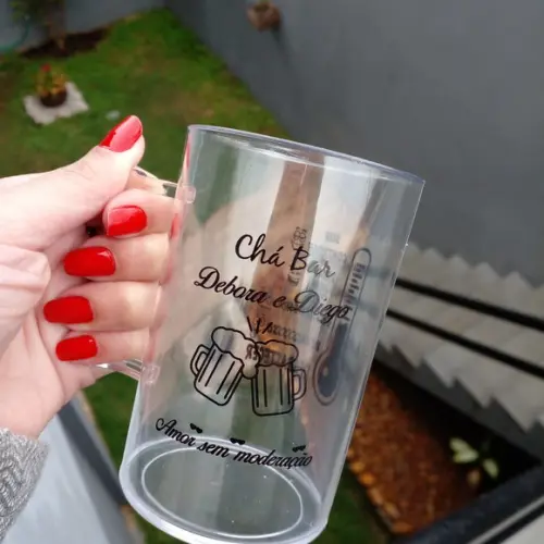 Canecas Acrílico Personalizadas 300 ml
