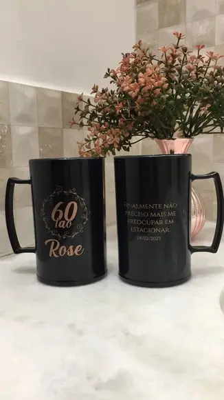 Canecas Acrílico Personalizadas 300 ml