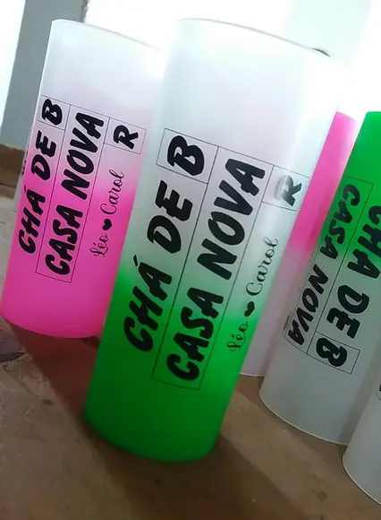 Copo Degradê para Festas