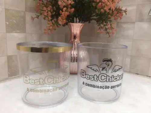 Copo de Whisky Personalizado com Borda
