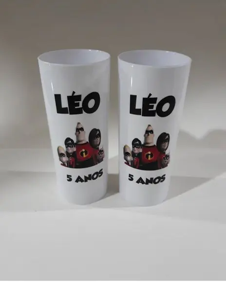 Copo Long Drink Personalização Colorido