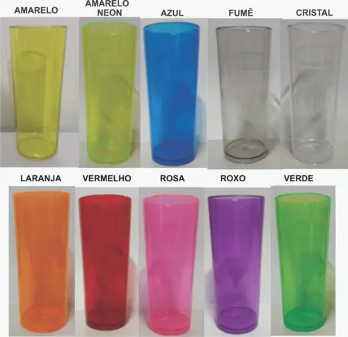Copo Long Drink Liso para Personalizar 330 ml