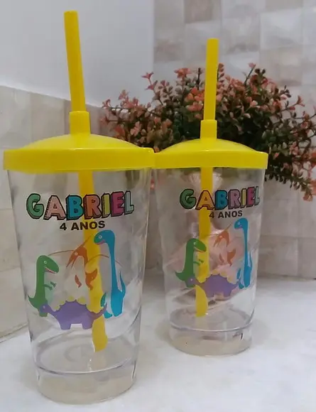 Copo Shake Twister 500 ml com Led e Personalização Colorida