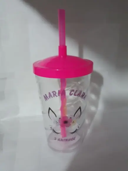 Copo Shake Twister 500 ml com Led e Personalização Colorida