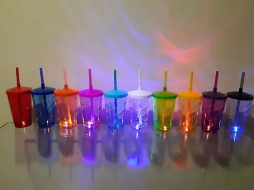 Copo Shake Twister 500 ml com Led sem Personalização