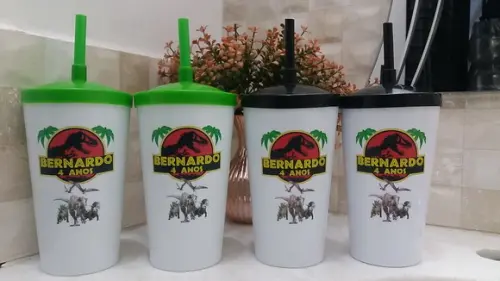 Copo Shake Twister 500 ml e Personalização Colorida