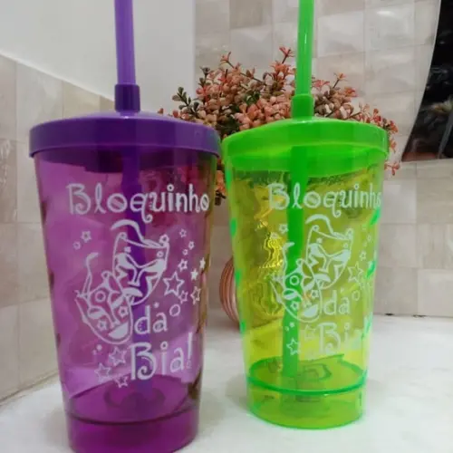 Copo Shake Twister 500 Ml, com Led e Personalizado