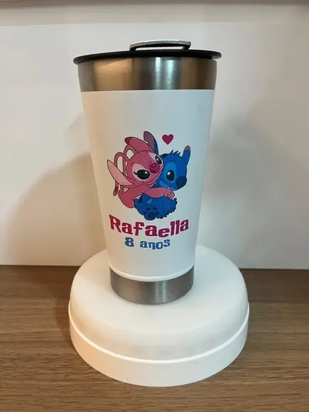 Copo Térmico Inox Personalizado Colorido
