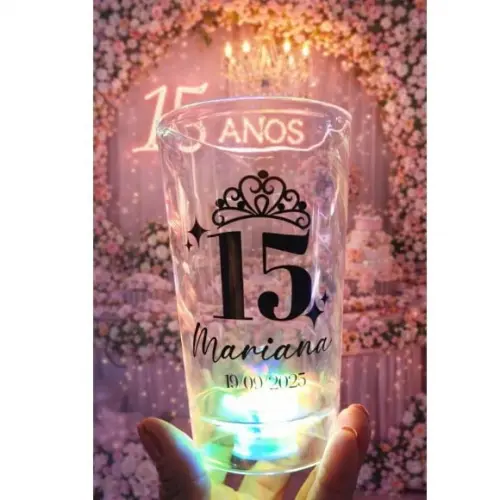 Copo Twister 500ml com Led e Personalizado