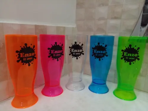 Copos Tulipa Chopp com Led Personalizada