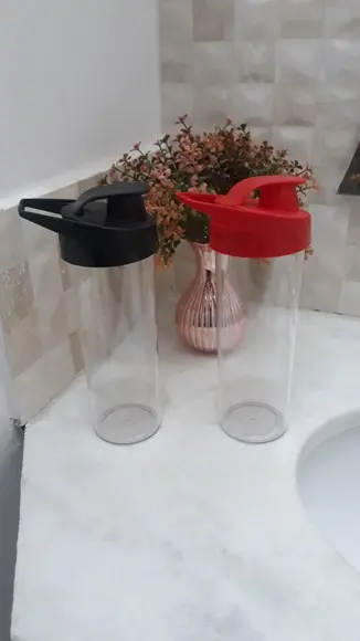 Garrafa Acqua Bio Lisa sem Personalização com Tampa