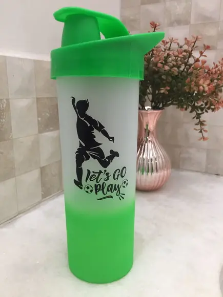 Garrafa Aqua Bio 475 ml Personalizada em 1 Cor Artes Iguais
