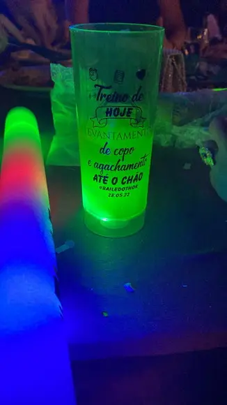 Long Drink com Pisca Pisca 3 Cores